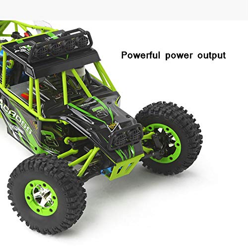 ROIY RC de control remoto de coches de juguete 1:12 regulador de radio de 2,4 GHz Proporción de carreras de alta velocidad 4WD eléctrico todo terreno campo a través del carro de monstruo de la enredad