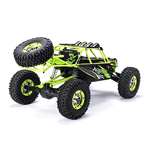 ROIY RC De Control Remoto De Coches De Juguete, 4WD Eléctrico For Vehículos Todo Terreno, Una Y Diez De Radio De Alta Velocidad De Carreras De Coches, 2,4 GHz, Enredadera Monster Truck, Adecuado For N