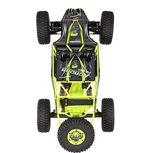 ROIY RC De Control Remoto De Coches De Juguete, 4WD Eléctrico For Vehículos Todo Terreno, Una Y Diez De Radio De Alta Velocidad De Carreras De Coches, 2,4 GHz, Enredadera Monster Truck, Adecuado For N