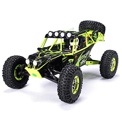 ROIY RC De Control Remoto De Coches De Juguete, 4WD Eléctrico For Vehículos Todo Terreno, Una Y Diez De Radio De Alta Velocidad De Carreras De Coches, 2,4 GHz, Enredadera Monster Truck, Adecuado For N