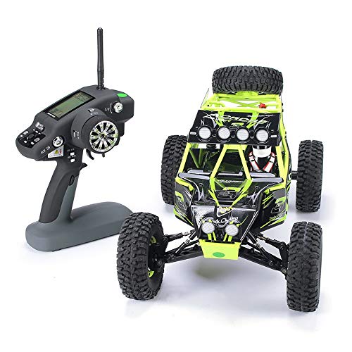 ROIY RC De Control Remoto De Coches De Juguete, 4WD Eléctrico For Vehículos Todo Terreno, Una Y Diez De Radio De Alta Velocidad De Carreras De Coches, 2,4 GHz, Enredadera Monster Truck, Adecuado For N