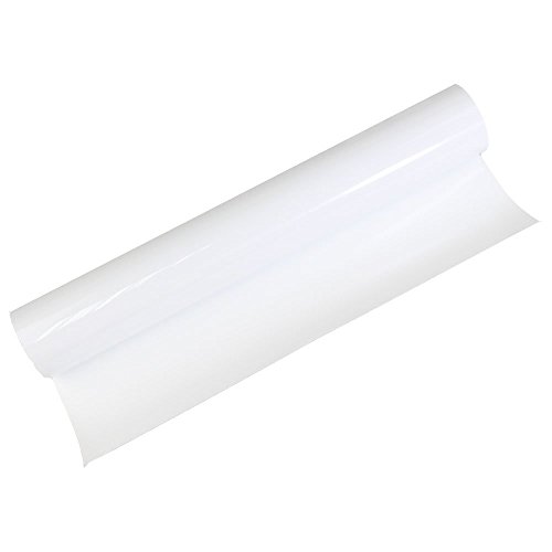 Rollo de vinilo para transferencia de calor, vinilo HTV mate para camisetas, rollo de 30,5 cm x 3 metros 30*150cm blanco