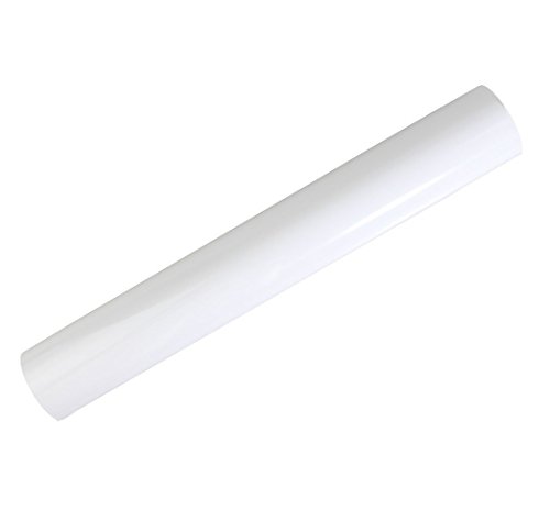 Rollo de vinilo para transferencia de calor, vinilo HTV mate para camisetas, rollo de 30,5 cm x 3 metros 30*150cm blanco