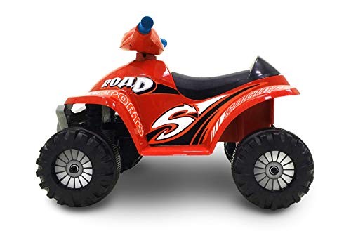 Rollplay ATV Mini Quad, 6V, Rojo, Color (26611)