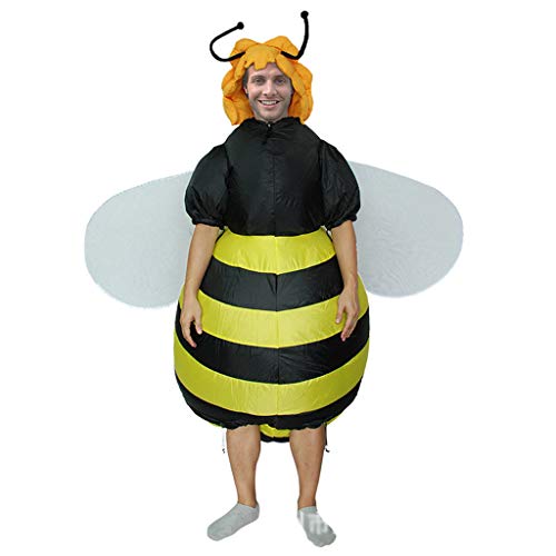 Ropa Inflable de Halloween, Juego de rol de Adulto de Cuerpo Completo de Abeja, Carnaval navideño, Fiesta de Rendimiento Entre Padres e Hijos