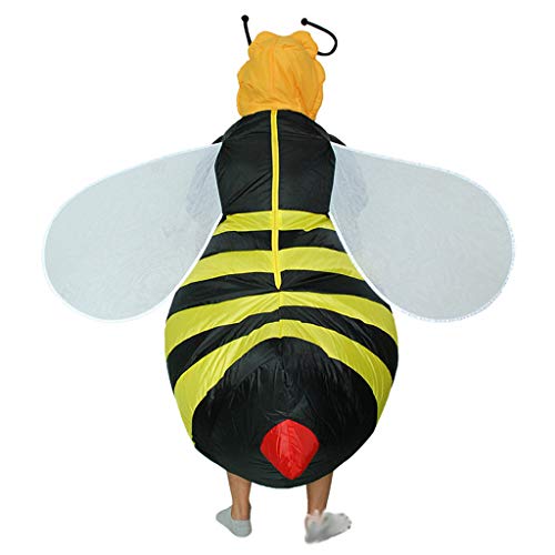 Ropa Inflable de Halloween, Juego de rol de Adulto de Cuerpo Completo de Abeja, Carnaval navideño, Fiesta de Rendimiento Entre Padres e Hijos