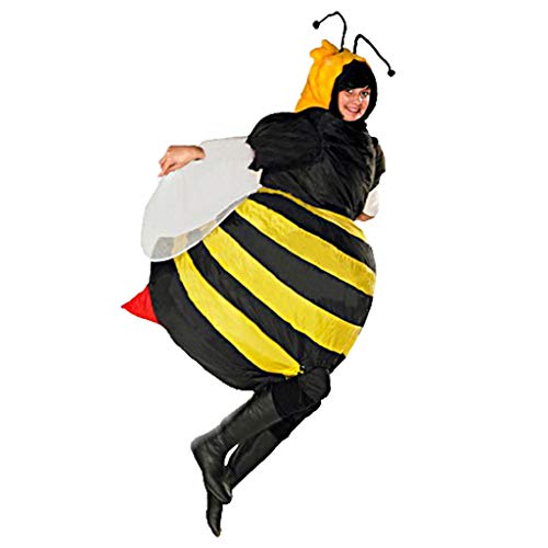 Ropa Inflable de Halloween, Juego de rol de Adulto de Cuerpo Completo de Abeja, Carnaval navideño, Fiesta de Rendimiento Entre Padres e Hijos