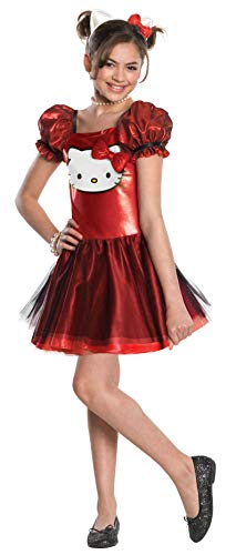 Rubbies - Disfraz de Hello kitty para niña, talla L (I-881658L)