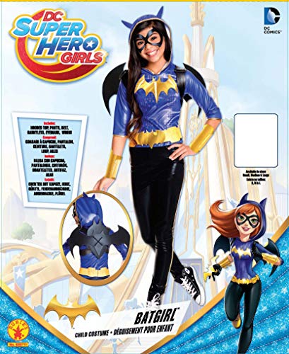 Rubie's 620711, Disfraz de Batgirl para Niñas, talla Medium