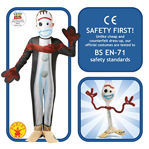 Rubies - Disfraz oficial de Disney Toy Story 4, Forky, tamaño pequeño, edad 3 – 4 años