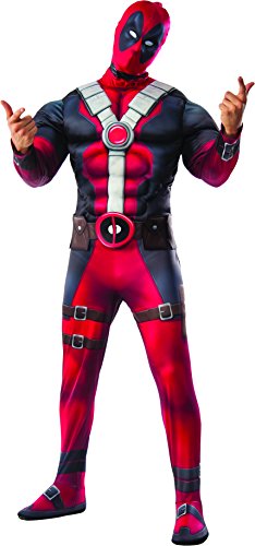 Rubies I-820181XL - Disfraz de Deadpool, hombres, talla XL-talla única