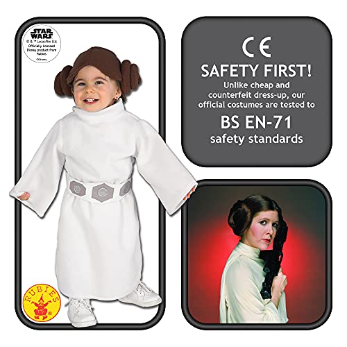 Rubies 's – Disfraz de oficial de Disney Star Wars Leia infantil, los niños – infantil