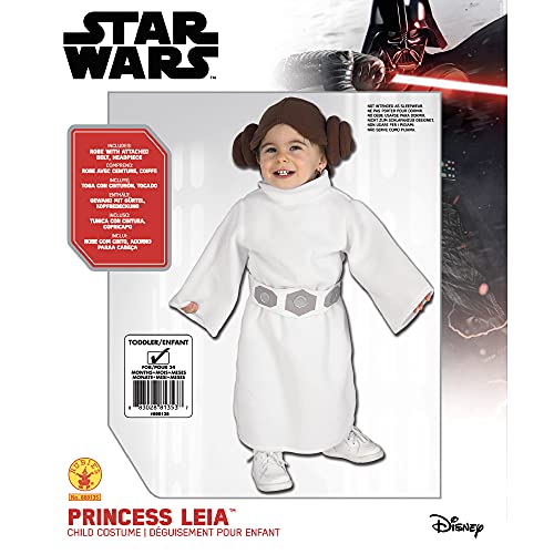 Rubies 's – Disfraz de oficial de Disney Star Wars Leia infantil, los niños – infantil