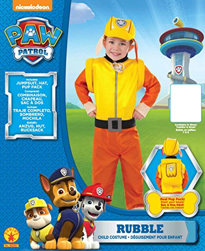 Rubies 's – Disfraz de oficial Paw Patrol Escombros Mono