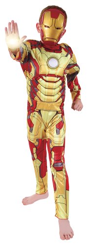 Rubies`s - Disfraz infantil de Iron Man 3 Deluxe (888896-M)