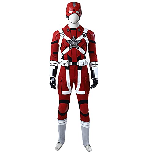 Rubyonly 2020 Traje Negro Viuda Guardián Rojo Cosplay Partido de Halloween Carnaval Rojo Superhero Alexei Shostakov Outfit,L