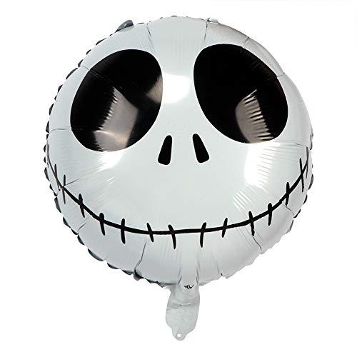 Ruining Juego de Globos de Papel de Aluminio para Halloween, Globos de Calabaza, para la Barra de KTV de la decoración del Centro Comercial del Partido Traje de Hombre Esqueleto de Halloween