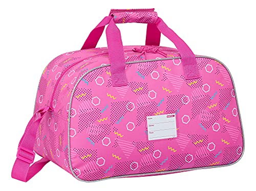 Safta Bolsa de Deporte de Lol Surprise! Art Club, 400x230x240 mm, Rosa Fucsia