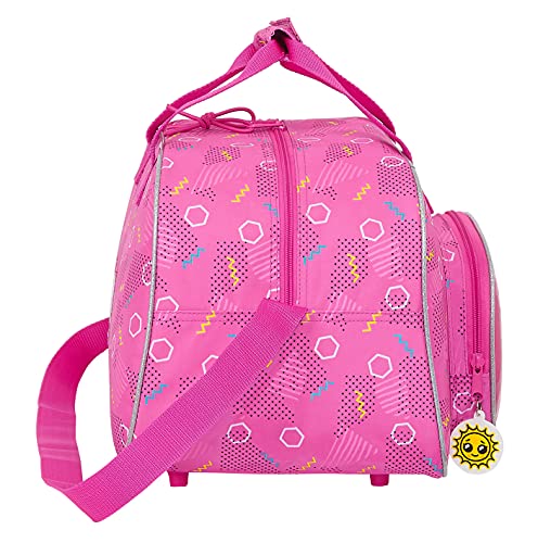 Safta Bolsa de Deporte de Lol Surprise! Art Club, 400x230x240 mm, Rosa Fucsia