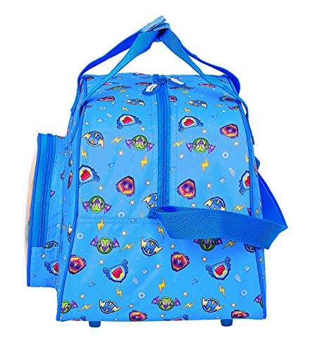 Safta Bolsa de Deporte de Superthings Serie 7, 400x230x240 mm, Azul/Multicolor