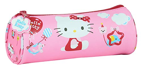 Safta- Hello Kitty Estuche Escolar, Color Rosa Claro, 200xx70 mm (M026)