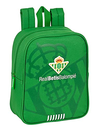 Safta Mochila Infantil de Real Betis Balompié, 220x100x270 mm, Verde