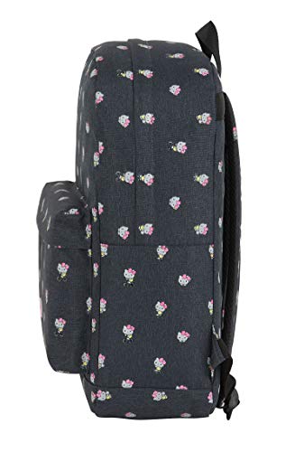 Safta Mochila Portátil 15.6" de Hello Kitty Happiness, 320 x 140 x 430 mm, Gris