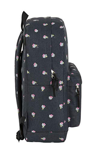 Safta Mochila Portátil 15.6" de Hello Kitty Happiness, 320 x 140 x 430 mm, Gris