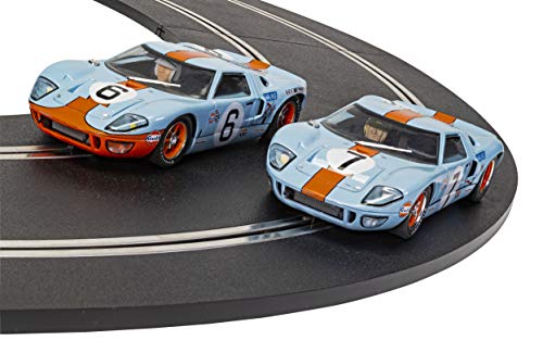 Scalextric C4041A 1969 GT40 Gulf Edition Twin Pack Edición Limitada