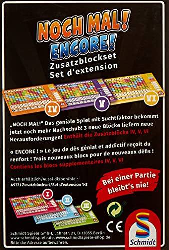 Schmidt Spiele 49345 - Bloques adicionales (3 Unidades)