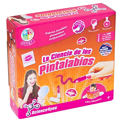 Science4you-La Ciencia de los pintalabios Juguete, Multicolor (604742)