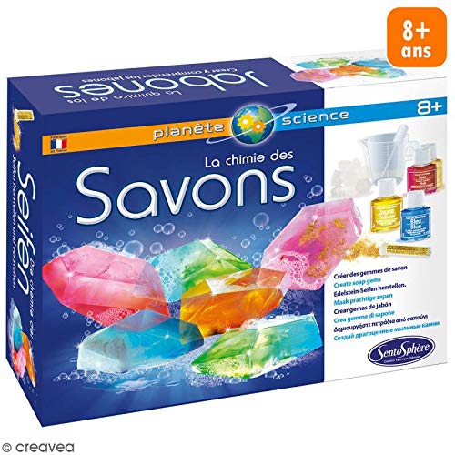 Sentosphère-Kit SCIENTIFIQUE La química de los jabones, Color Unisex 2804