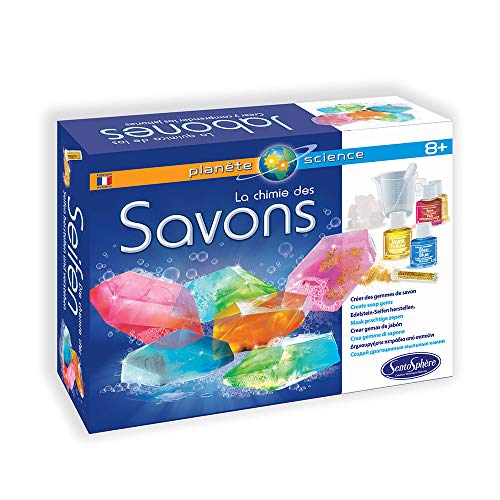 Sentosphère-Kit SCIENTIFIQUE La química de los jabones, Color Unisex 2804