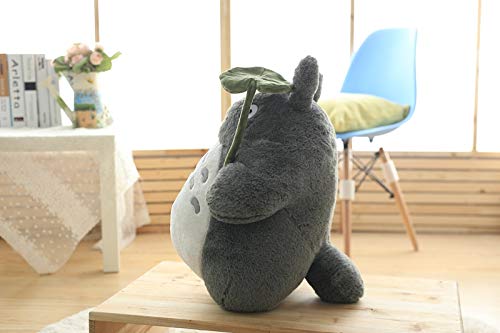 SHANGZHIQIN Cartoon Movie Soft Totoro Plush Toy, Soft Stuffed Pillow, Cartoon Totoro Sofa Cushion Toy para fanáticos 55 cm