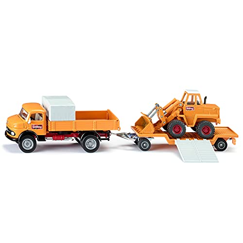 SIKU- Mercedes-Benz Construction Playset, Color Gelb (Sieper GmbH 4117)