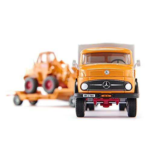 SIKU- Mercedes-Benz Construction Playset, Color Gelb (Sieper GmbH 4117)