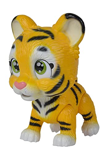 Simba- Pamper Petz Tigre, Mascota con Función de Huella Mágica, Bebe y Hace Pipí, a Partir de 3 años