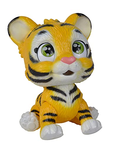 Simba- Pamper Petz Tigre, Mascota con Función de Huella Mágica, Bebe y Hace Pipí, a Partir de 3 años