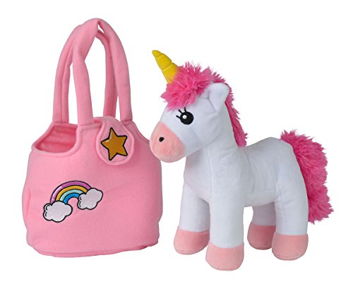 Simba Steffi Love Girls 105560064 - Unicornio de Peluche con Bolsa