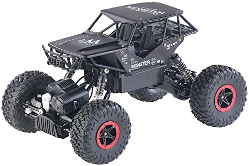 Simulus RC Automobile: Monster Truck telecomandato Rock Crawler, Radio da 2,4 GHz, 12 km / h (Monster Truck controllato da Remoto)