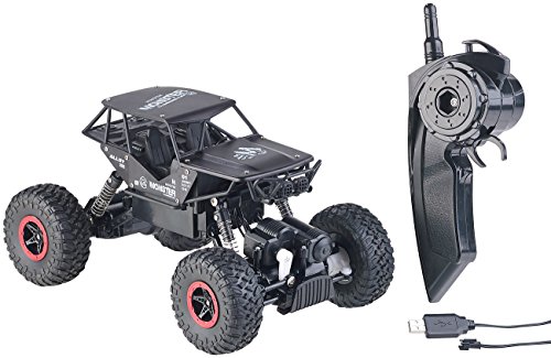 Simulus RC Automobile: Monster Truck telecomandato Rock Crawler, Radio da 2,4 GHz, 12 km / h (Monster Truck controllato da Remoto)