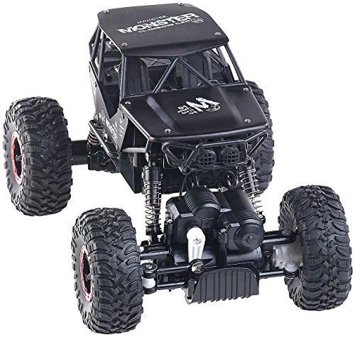 Simulus RC Automobile: Monster Truck telecomandato Rock Crawler, Radio da 2,4 GHz, 12 km / h (Monster Truck controllato da Remoto)