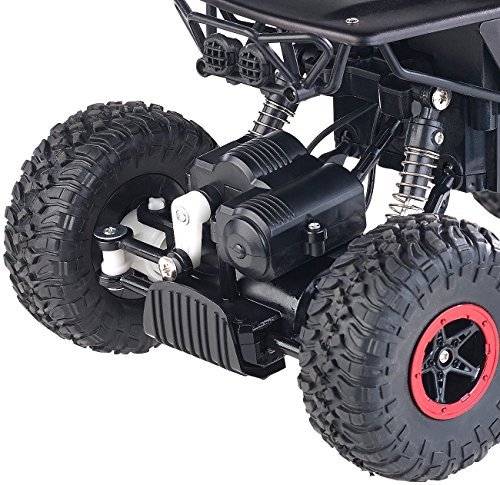 Simulus RC Automobile: Monster Truck telecomandato Rock Crawler, Radio da 2,4 GHz, 12 km / h (Monster Truck controllato da Remoto)