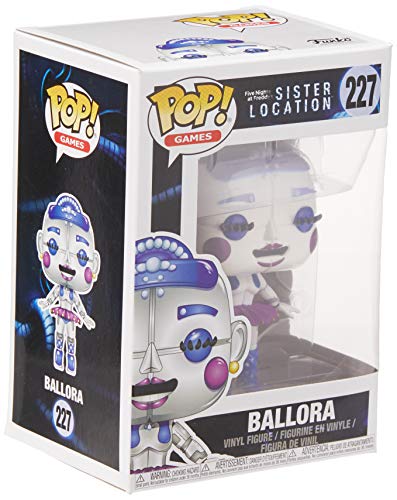 Sister Location - Games: Fnaf Figura de vinilo Ballora (Funko 13732), modelos surtidos, 1 unidad