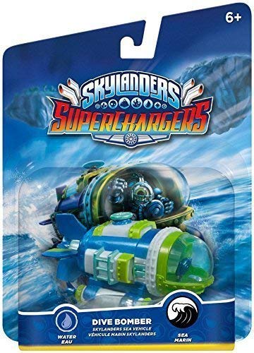 Skylanders Superchargers: Vehículo Buceo Bomba Personaje Pack