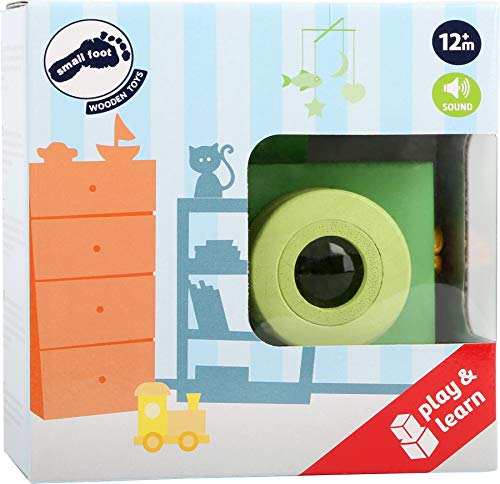 Small Foot 3124 - Cámara de Juegos de Madera con Disparador chirriante y caleidoscopio como Lente, a Partir de 12 Meses