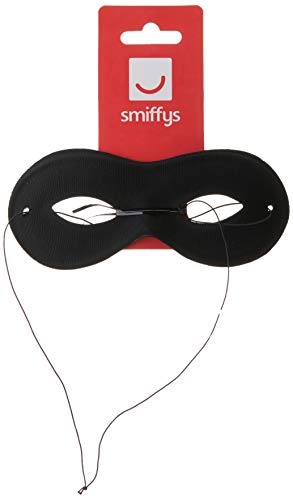 Smiffy'S 9450 Antifaz De Farfalla, Negro, Tamaño Único