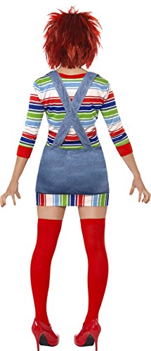 Smiffy's - Disfraz de chucky para mujer, talla XS (39099XS)