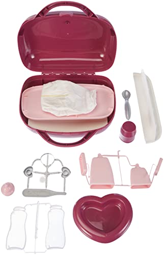 Smoby- Baby Nurse Vanity Nursery, Color Rosa (Simba 220341)