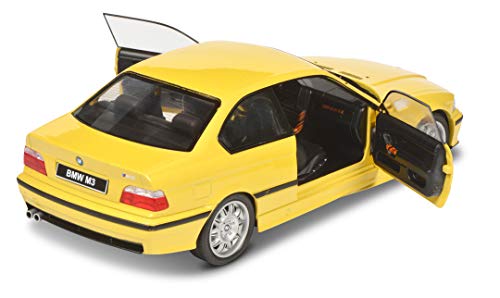 Solido 421185370 S1803902 BMW E36 Coupé M3 Año de construcción 1994 Modelo Coche 1:18 Amarillo